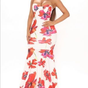 Beauty Status Satin Maxi Dress